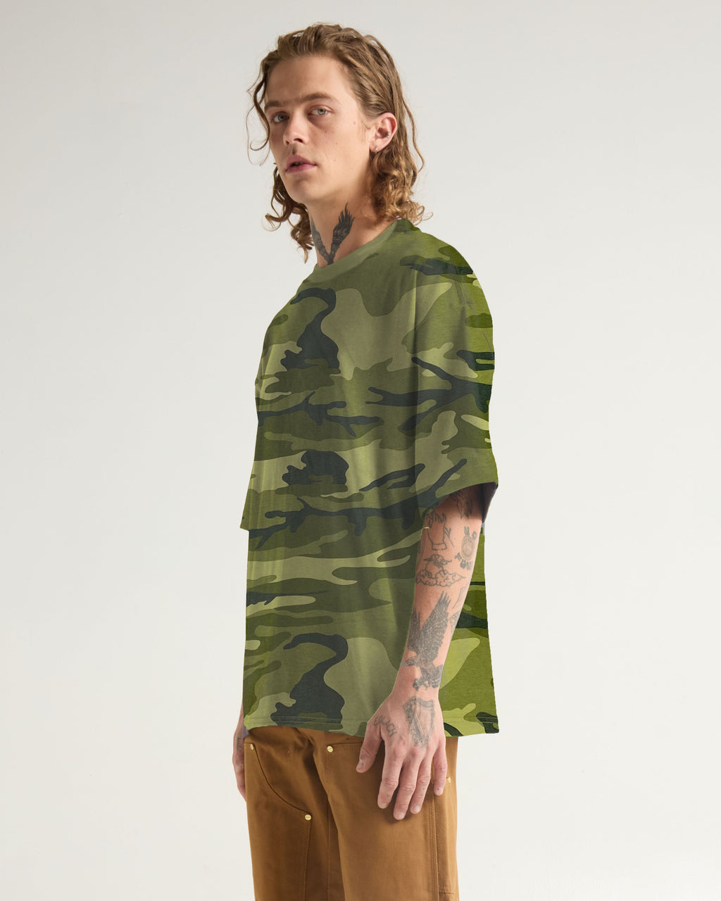 9.0oz Garment Dye Designer T-Shirt